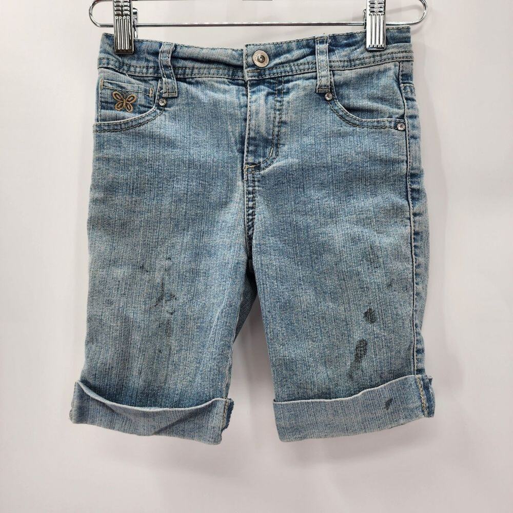 Arizona Jean Company Blue Bermuda‎ Girls Shorts Jeans Pants Size 5 Regular